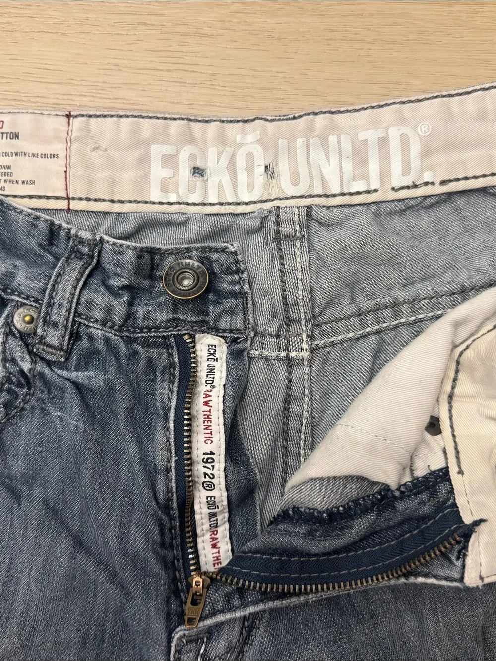 Ecko Unltd Y2K Baggy Relaxed Fit Jeans Size 30